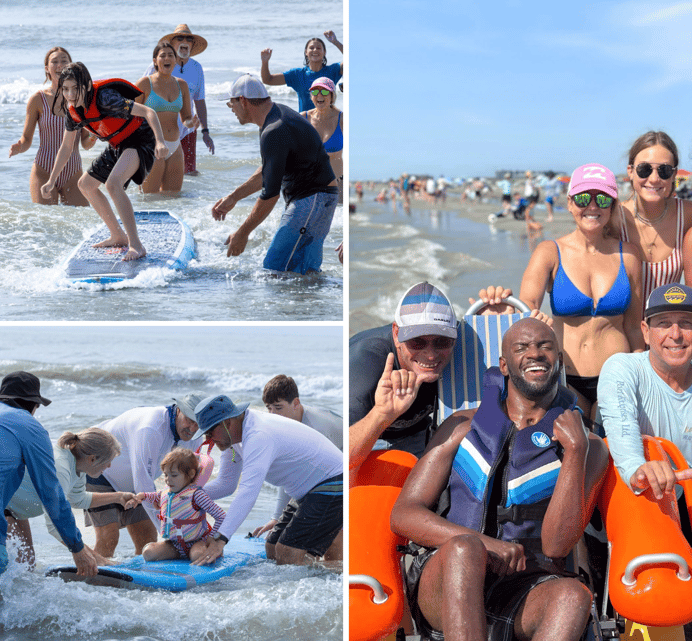 The Texas Coastal Bend chapter hosts he Make Promises Happen Surf Camp in Port Aransas. 