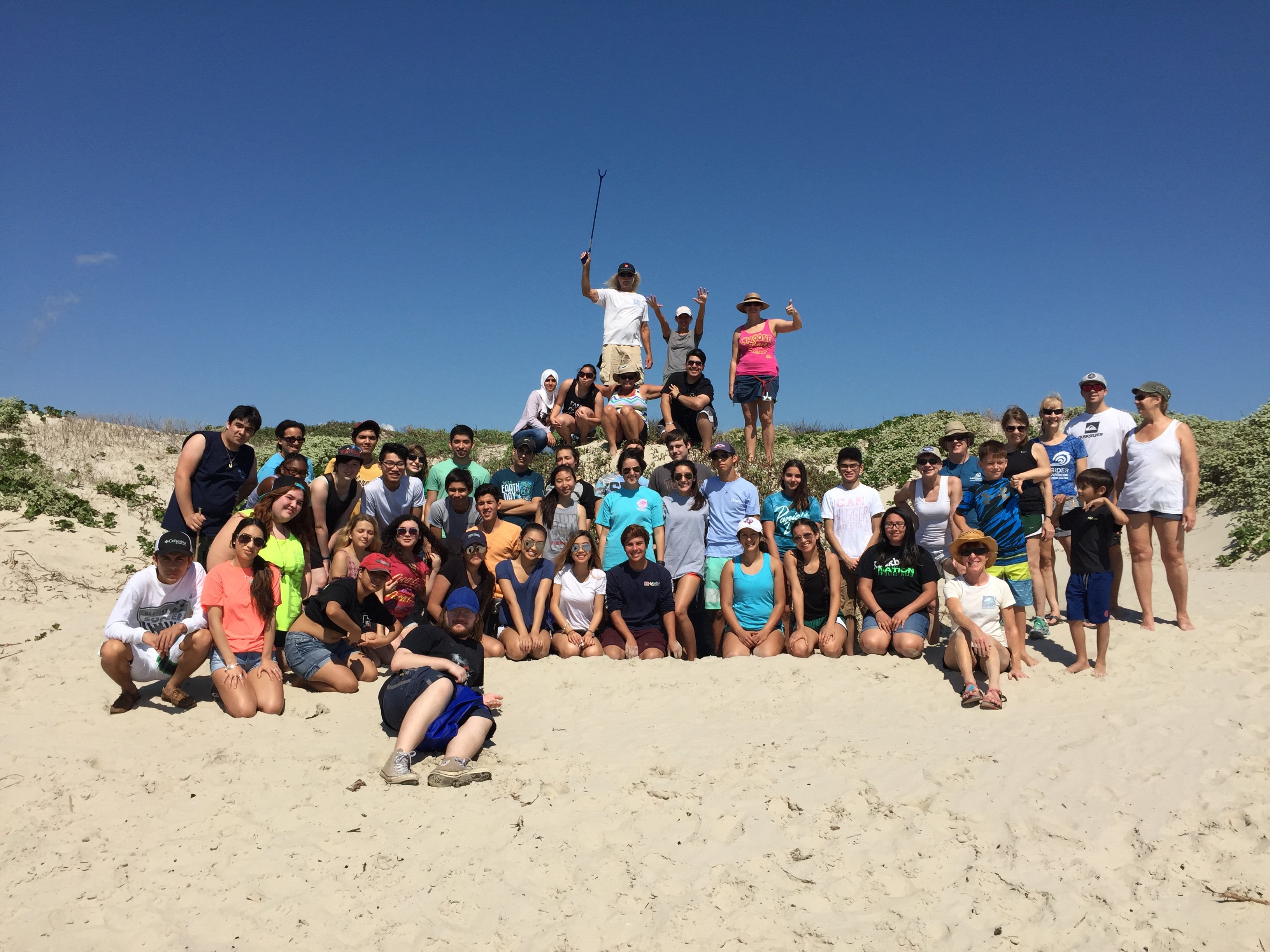 Beach cleanup